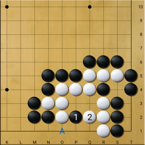 2k 1d 051 黑先圍棋死活題2月5日