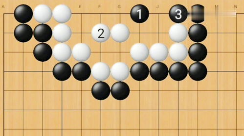 圍棋 白棋陣營看似固若金湯,其實還是有機可乘的