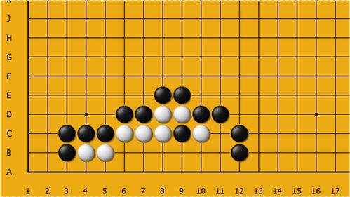 黑先殺白,殺棋分為兩個步驟,1破壞白眼形結構,2給白棋制造氣緊