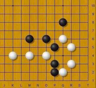 圍棋死活 黑先 面對白棋的刺 黑該如何處理